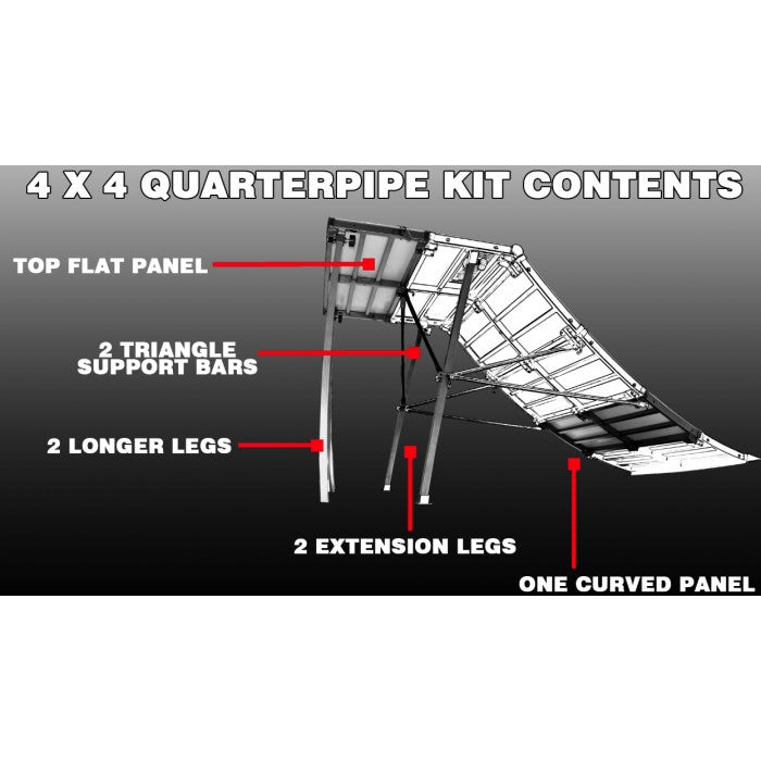 4FT High Quarter Pipe