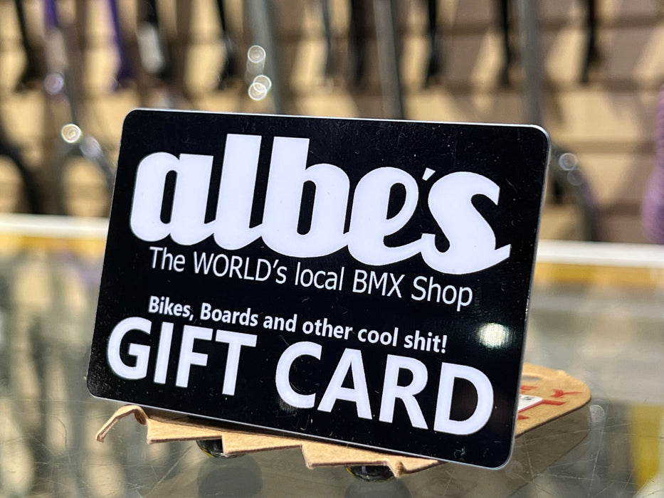 Albe's BMX Electronic Gift Card