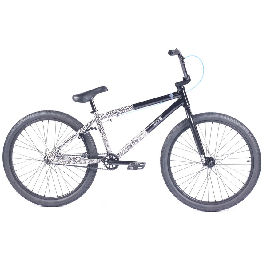 blank hustla 18 inch bmx