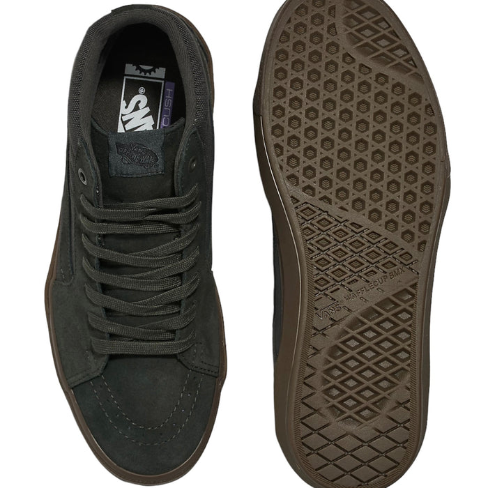 Vans BMX SK8-Hi Shoes (Dark Gray / Gum)