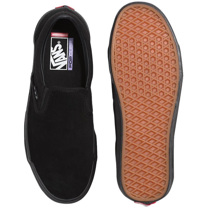 Vans Slip-On Pro Shoes ( Black / Black )