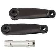 Profile Racing Elite Aluminum Cranks Black / 175mm