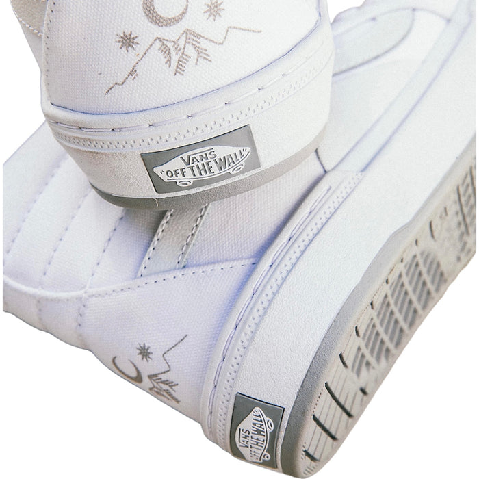 Vans SK8-Hi Perris Benegas Shoes (White / Grey)