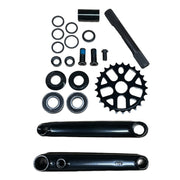 Not Your Average 48 Spline Crank Kit Black / RHD / 170mm