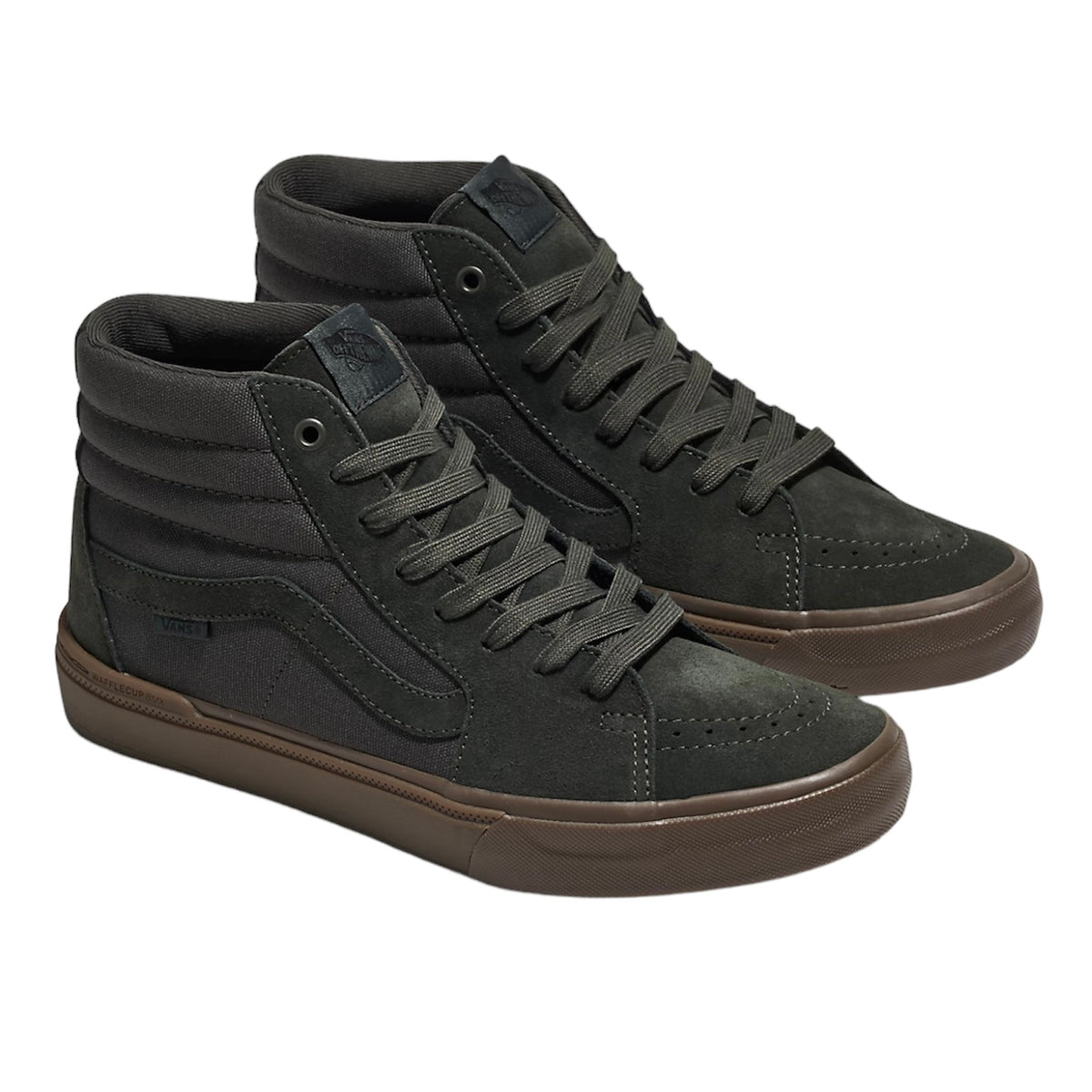 Vans BMX SK8-Hi Shoes (Dark Gray / Gum) — Albe's BMX