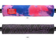 Odyssey Tie Dye Reversible Bar Pad Tie Dye / Big Stitch Purple