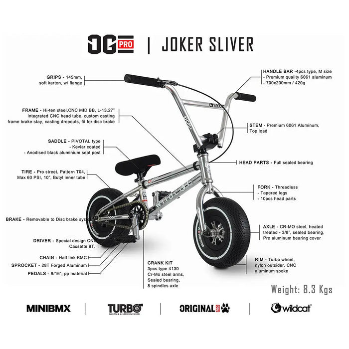 OG3 Pro Series Joker Silver