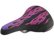 Sunday Flames Cruiser Railed Seat Black / Purple