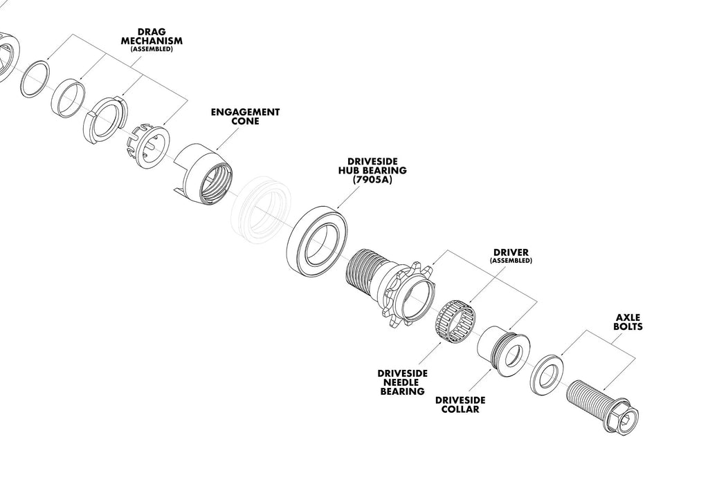 Odyssey Clutch Freecoaster Replacement Parts