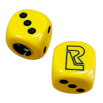 Redline Dice Valve Caps