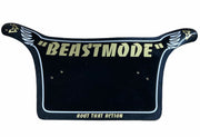 SE Bikes Number Plates Beast Mode - Black/Gold