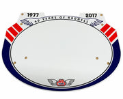 SE Bikes Number Plates 40yr anniversary - Red/White/Blue